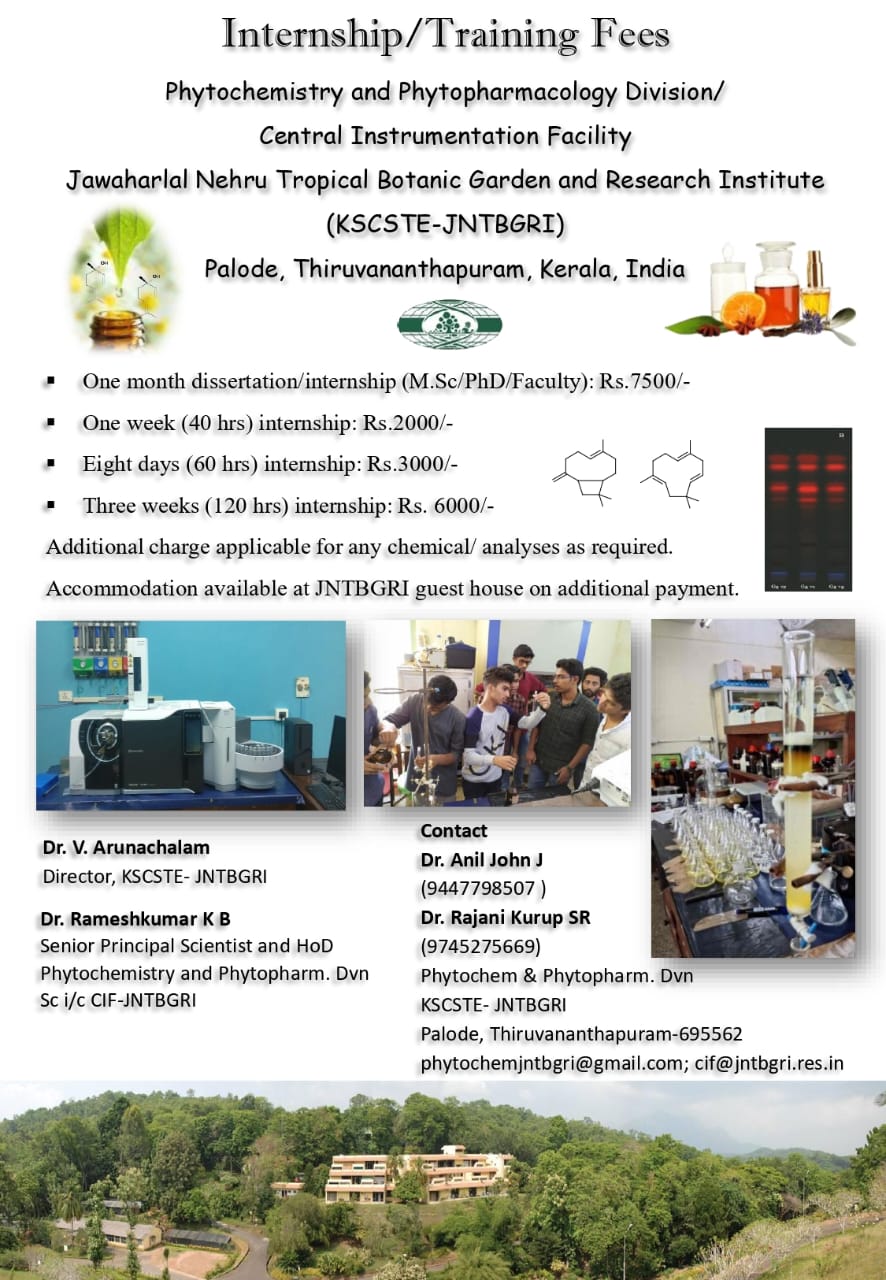 PCPPD Internship Charges